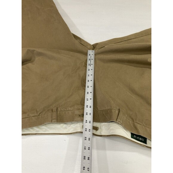 Orvis Men’s 44 Khaki Twill Pants 100% Cotton Casual Preppy Work Minimalist - Picture 10 of 12